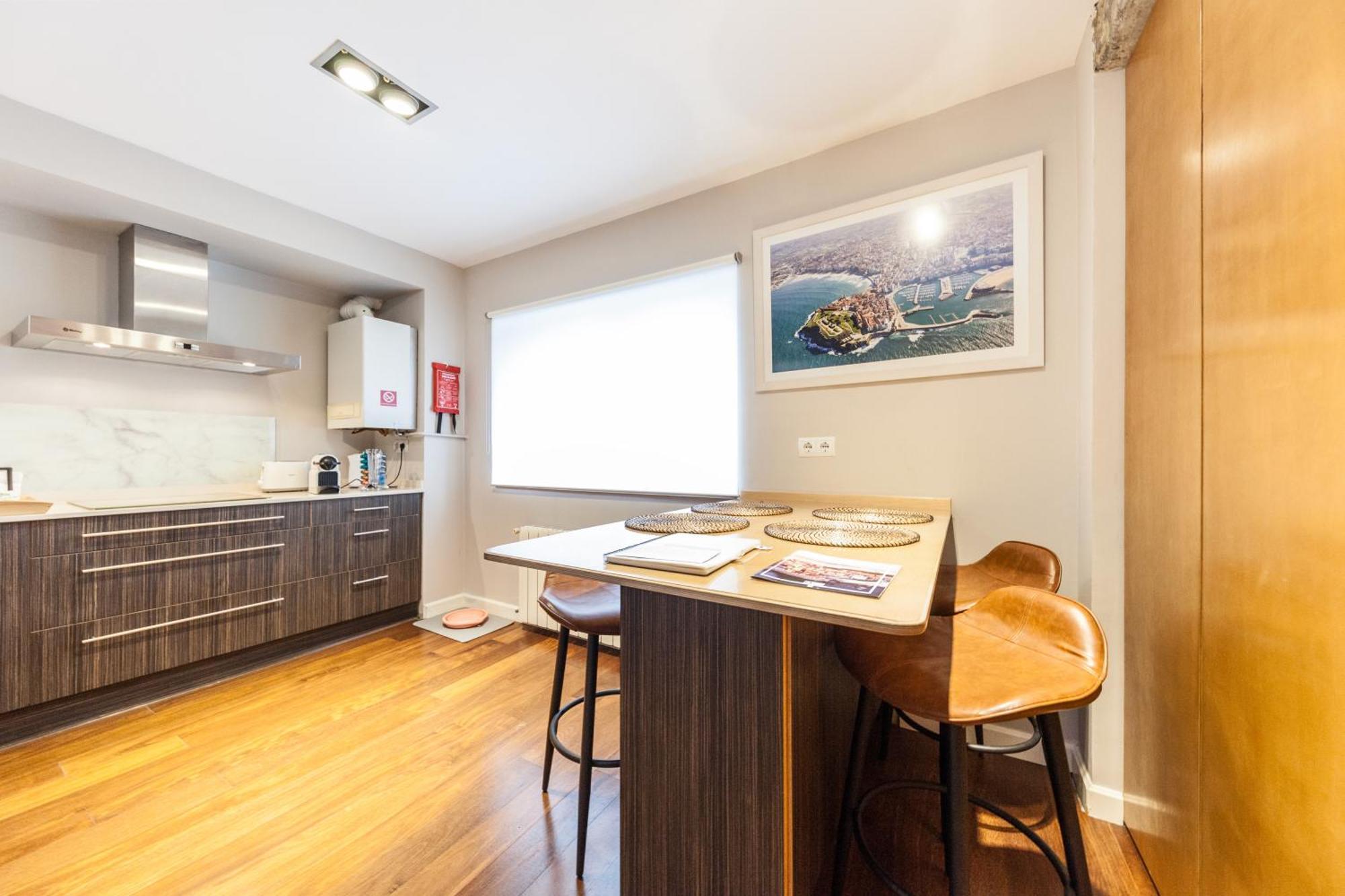 Apartamento El Espigon Хихон Экстерьер фото
