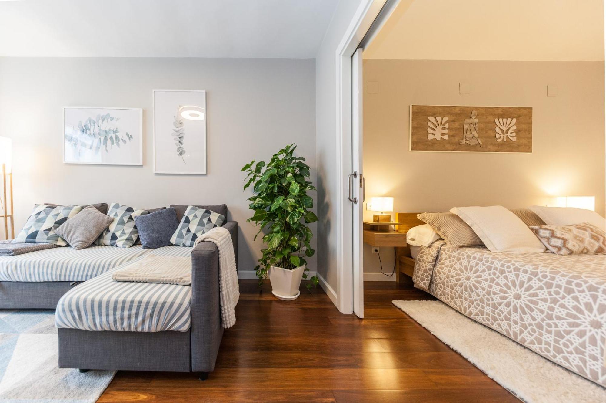 Apartamento El Espigon Хихон Экстерьер фото