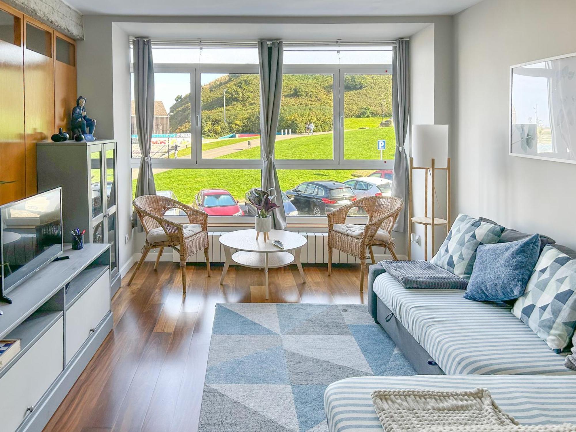 Apartamento El Espigon Хихон Экстерьер фото